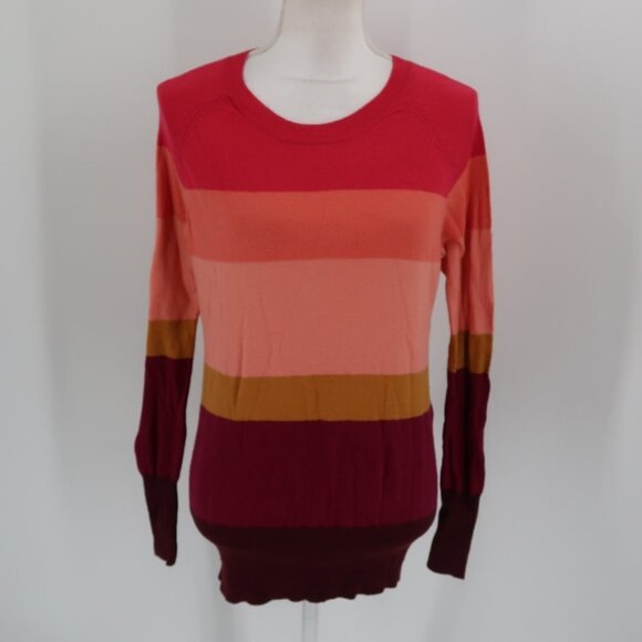 Mossimo Women's Colorful Striped Sweater Size XL - Picture 1 of 7